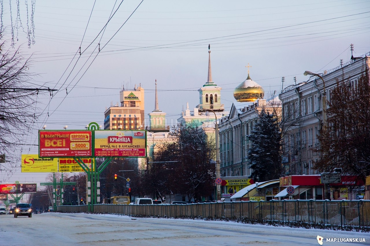 Луганск, Заснеженный Луганск 2016, Современные, Профессиональные, Зима