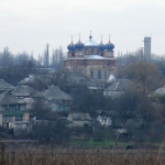 Славяносербск, вид на церковь, Современные, Любительские