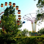Луганск, парк 1-го мая, Современные, Профессиональные, Цветные