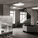 Хол и один из залов библиотеки КГМИ, История, Любительские, Черно-белые