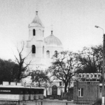 АЗС возле рынка, церковь. , История, Черно-белые