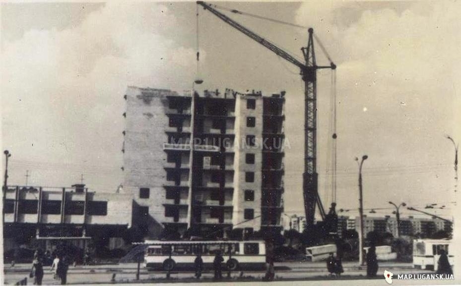 Улица Ленина, 1977 год, История, Черно-белые, Строительство