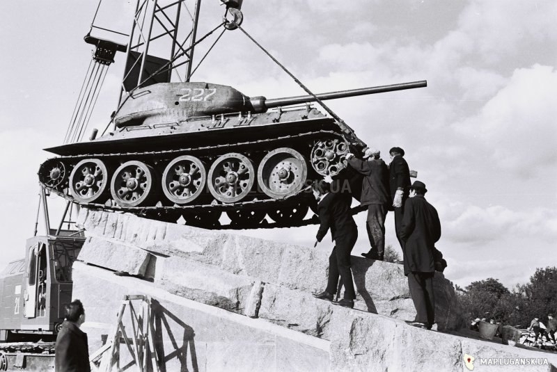 Установка памятника, 1973 год, История, Черно-белые, Достопримечательности