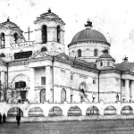 Успенская церковь, уничтоженная в 1938 году. Находилась на месте успенского дк, рапсобии, библиотеки., История, Черно-белые, Достопримечательности