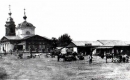 Базарная площадь с видом на храм, История, Черно-белые, Достопримечательности