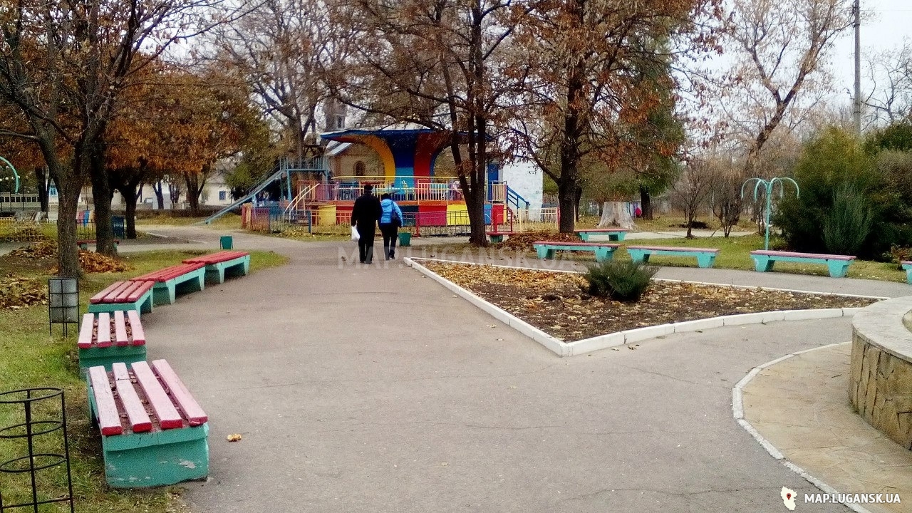 Старобельск, Парк, 2015 год, Современные, Профессиональные, Осень, День, Цветные