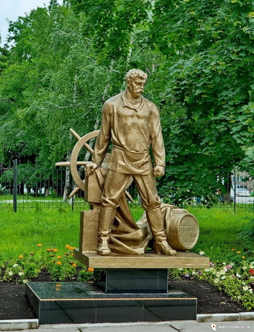 Памятник «За державу» (памятник Павлу Луспекаеву) , Современные, Достопримечательности, Цветные