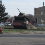 Памятник советским воинам-танкистам, Современные, Достопримечательности, Цветные