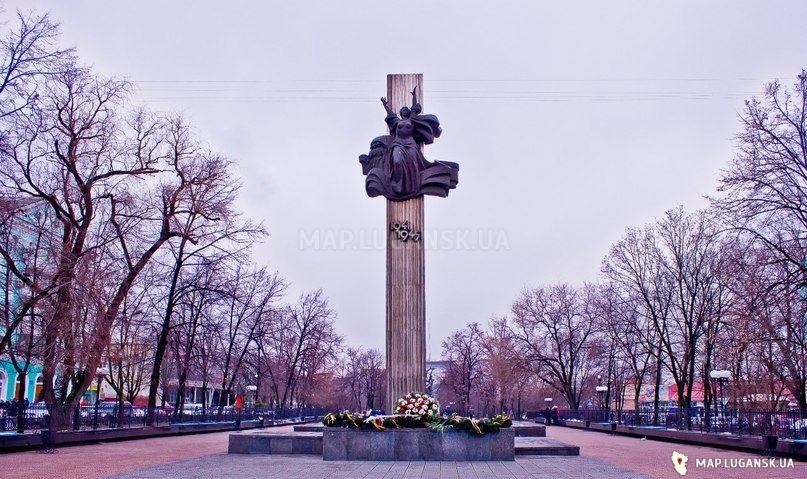 Карта Луганска - Фотографии - Современные, Любительские