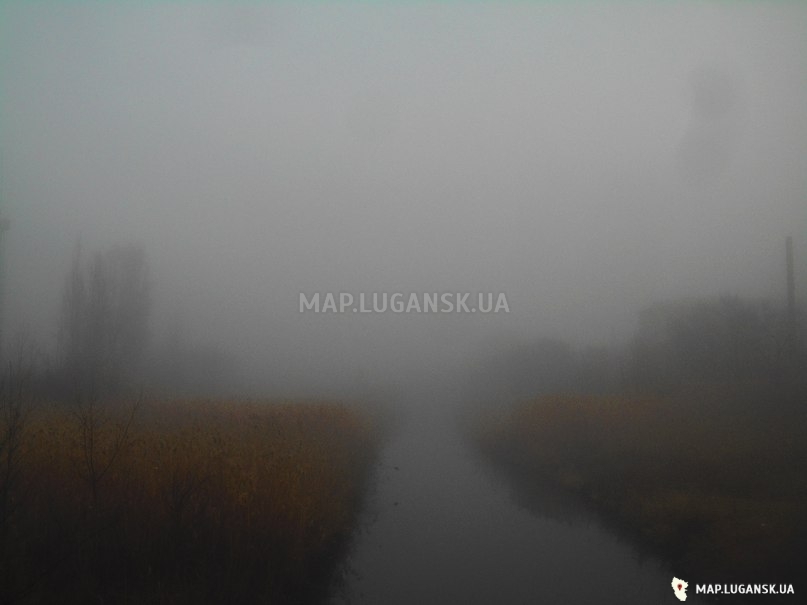Луганск, 5 марта 2016 год, Весна, Пасмурно, Туман