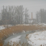 Луганск, 3 января 2015 год, Зима, День, Снег