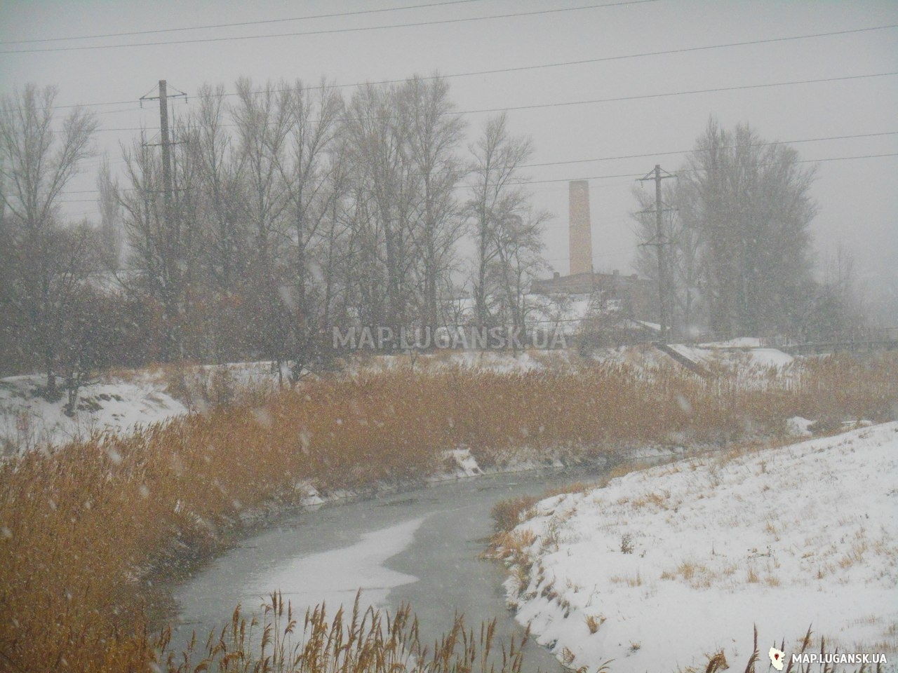 Луганск, 3 января 2015 год, Зима, День, Снег