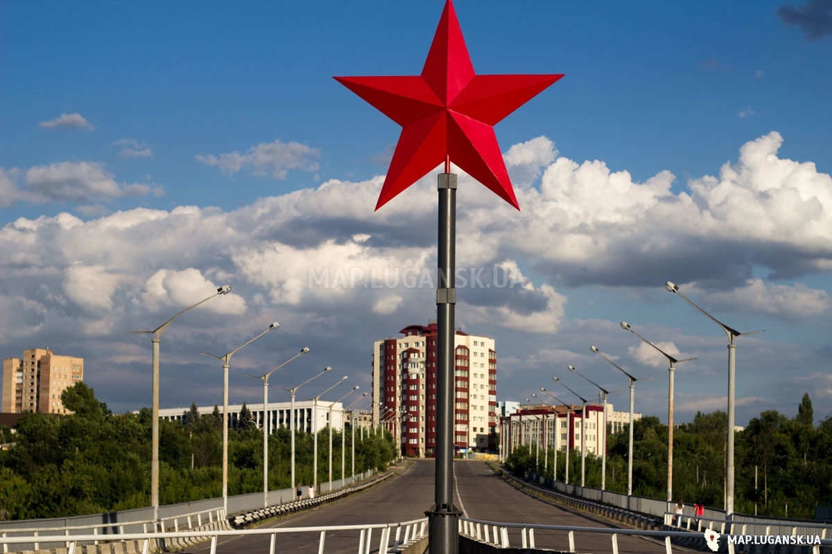 Карта Луганска - Фотографии - Современные, Профессиональные, Достопримечательности