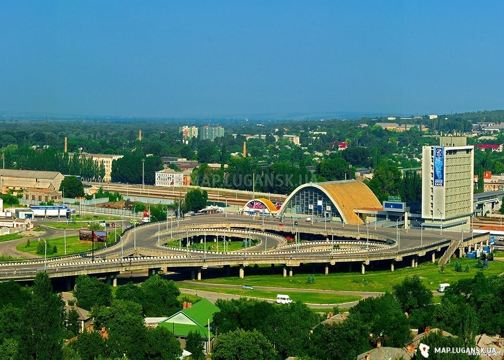 Луганск, ж/д вокзал, Современные, Вокзалы