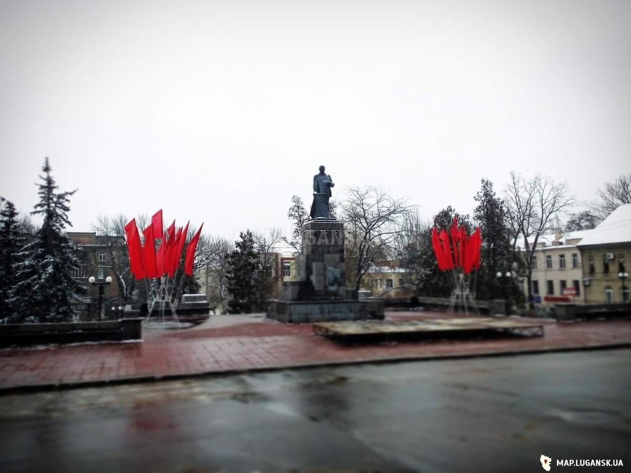 Карта Луганска - Фотографии - Достопримечательности