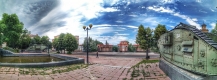 Панорама на мемориал Вечный  Огонь в Луганске, Достопримечательности