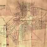 Луганск, план Луганска 1910 год, История, Карта