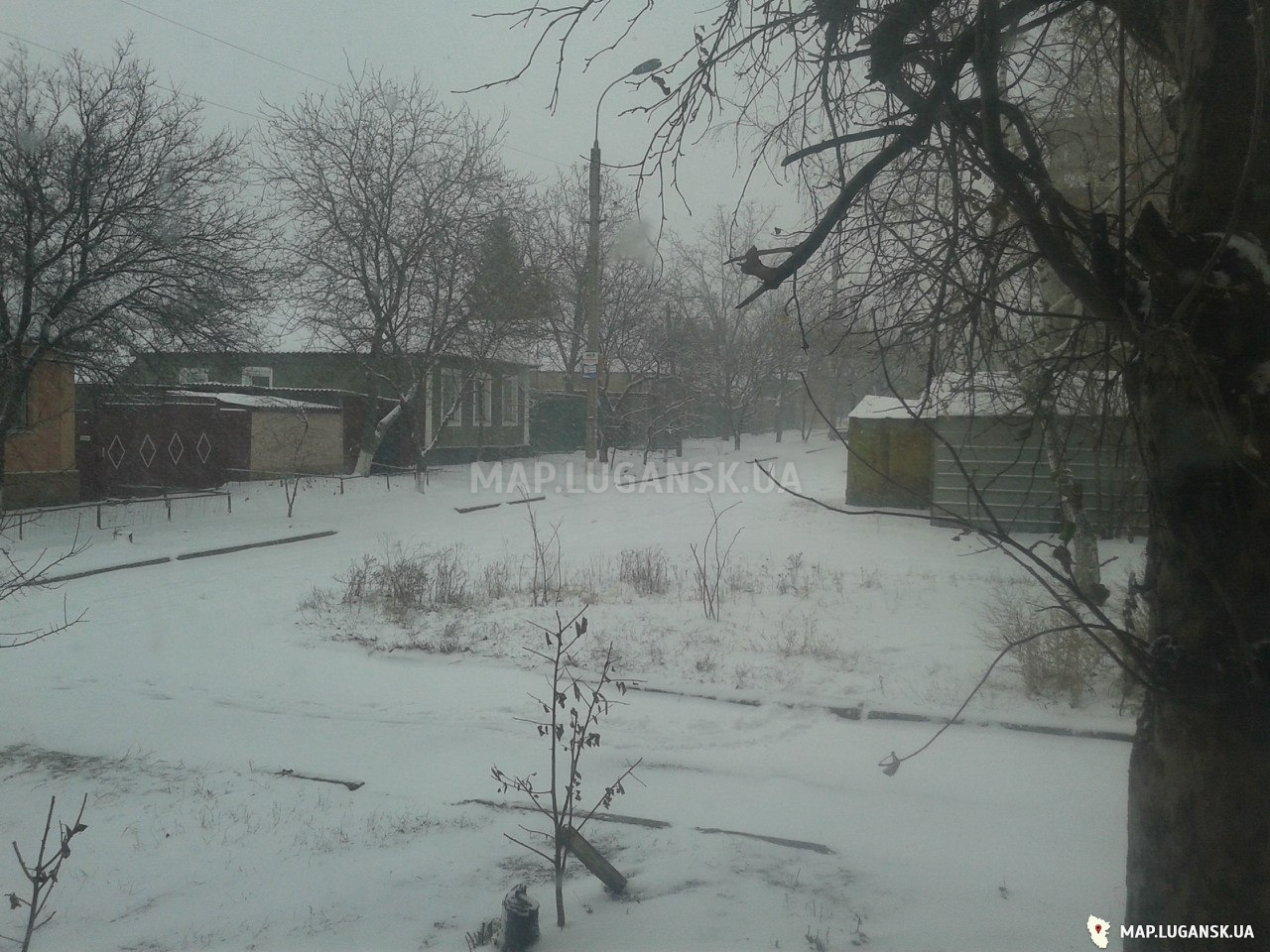 Карта Луганска - Фотографии - Современные, Любительские, Зима, Снег