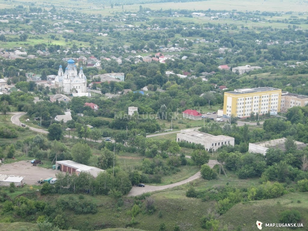 Беловодск, вид с телевизионной башни, Современные, Профессиональные