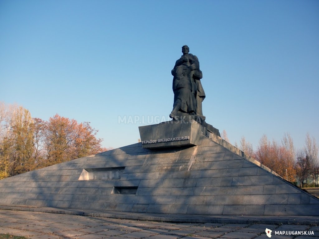 Меловое, Памятник Украина Освободителям, История, Любительские, Достопримечательности