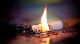 В Свердловске сигарета погубила жизнь мужчины.